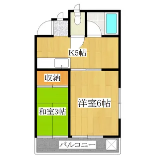 第二大羽ビル【1階】の間取り