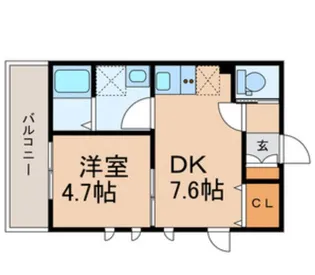 千葉県市川市福栄2【マンション】の間取り