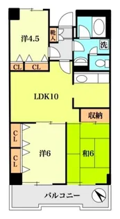 ロイヤルハイネス【2階】の間取り