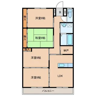 4DKの間取り画像