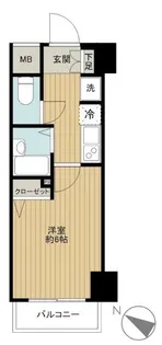 東京都豊島区池袋3【マンション】の間取り