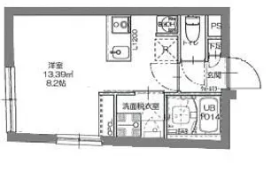 東京都渋谷区笹塚3【マンション】の間取り
