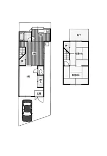 京都府亀岡市三宅町【一戸建】の間取り