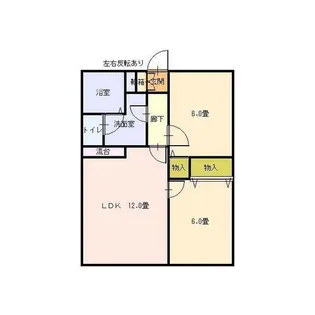 サニーハイツ洋光台【2階】の間取り