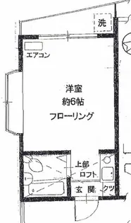 ハイツサイトウ【2階】の間取り