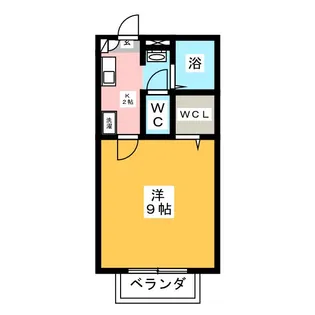 グランドール倉賀野【2階】の間取り