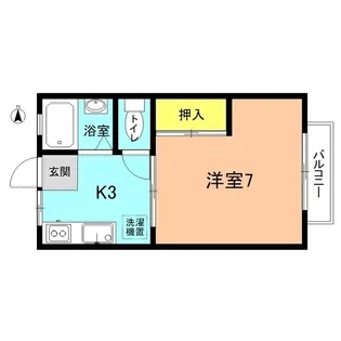 笹尾第10ハイツ【2階】の間取り