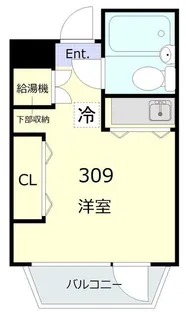 東京都港区六本木6【マンション】の間取り