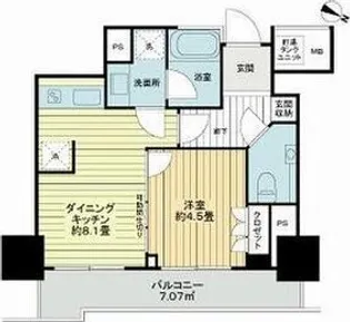 ザ・ライオンズ定禅寺タワー【3階】の間取り