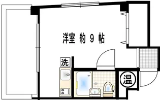 第2エントピアコート麻布ルーフバルコニー【4階】の間取り