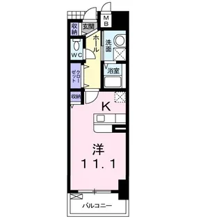 エアリス【3階】の間取り
