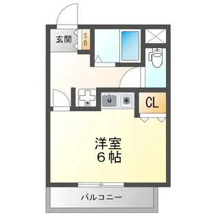 アミューゼ21【3階】の間取り