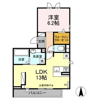 Lieben/Kreis Lieben【2階】の間取り