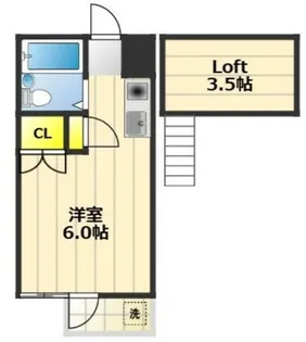 ヴィラ国立【2階】の間取り