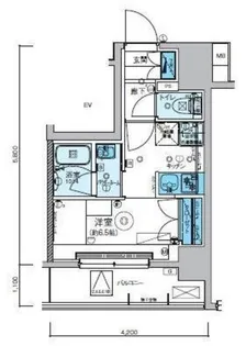 リヴシティ堀切菖蒲園【9階】の間取り