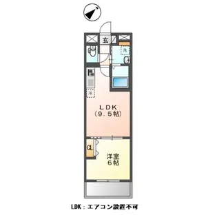 ルイーネ【2階】の間取り