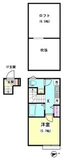 ROW HOUSE南蒲田【2階】の間取り