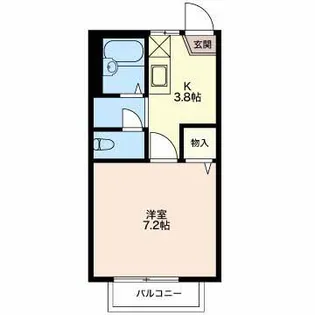 フレグランス ランド C【2階】の間取り