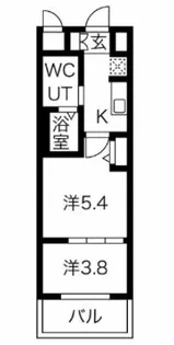 MJC大阪リベルテ【11階】の間取り
