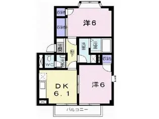 コータコートI【1階】の間取り