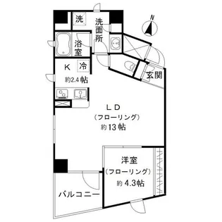 ステラフォート【2階】の間取り