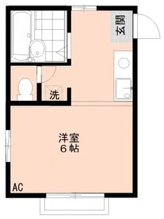エーデルハイツ【2階】の間取り