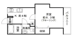 ハウス7【2階】の間取り