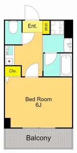 アミーゴ仲六郷【3階】の間取り
