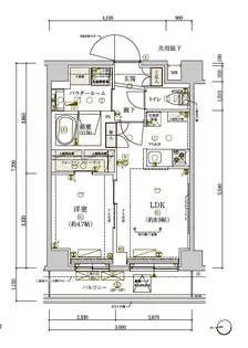 メインステージ東武練馬【5階】の間取り