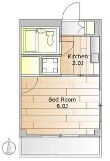 コウエイマンション目黒【3階】の間取り