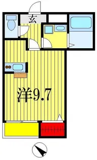 アートビルズ六番館【1階】の間取り