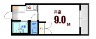 白島森野ビル【10階】の間取り