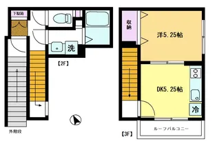第1三田サンハイツの間取り