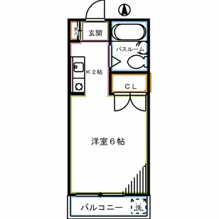 アーバンソワール吉祥寺【2階】の間取り