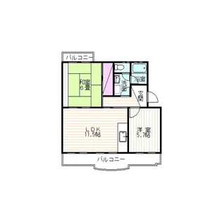 バロールK&Y【4階】の間取り