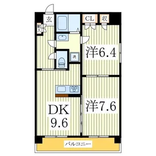i.bis柏の葉【1階】の間取り