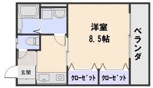 アルディハウスA【1階】の間取り