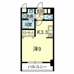 EMYU新町【7階】の間取り
