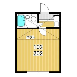 クレール恵比寿【1階】の間取り