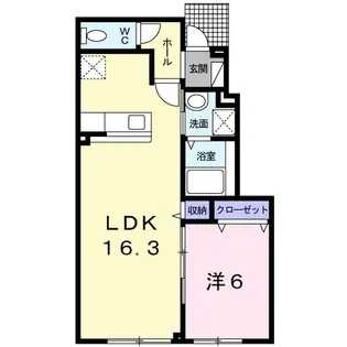 La Luce【1階】の間取り