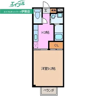 フォレスト【1階】の間取り