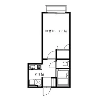 カーサアゼリア【1階】の間取り