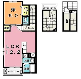 レジェンドVIII【3階】の間取り