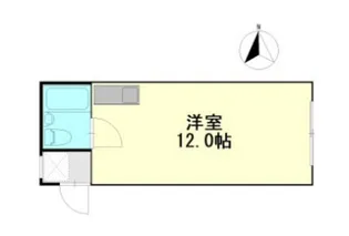 みのるコーポ【3階】の間取り