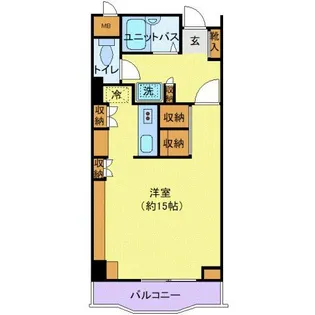 花京院ビル【9階】の間取り