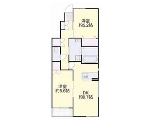 ARVITA NORTH【1階】の間取り