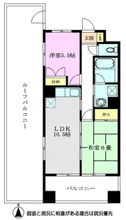 ウェーヴ 21【6階】の間取り