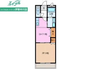 ピュアロワイヤル【1階】の間取り