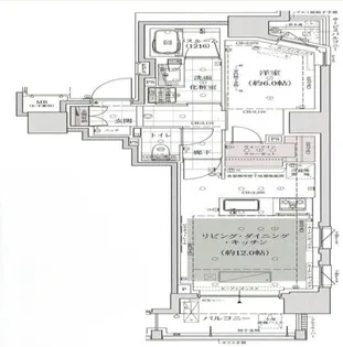 アトラス麻布十番【10階】の間取り