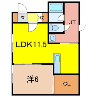サンシエラ【1階】の間取り